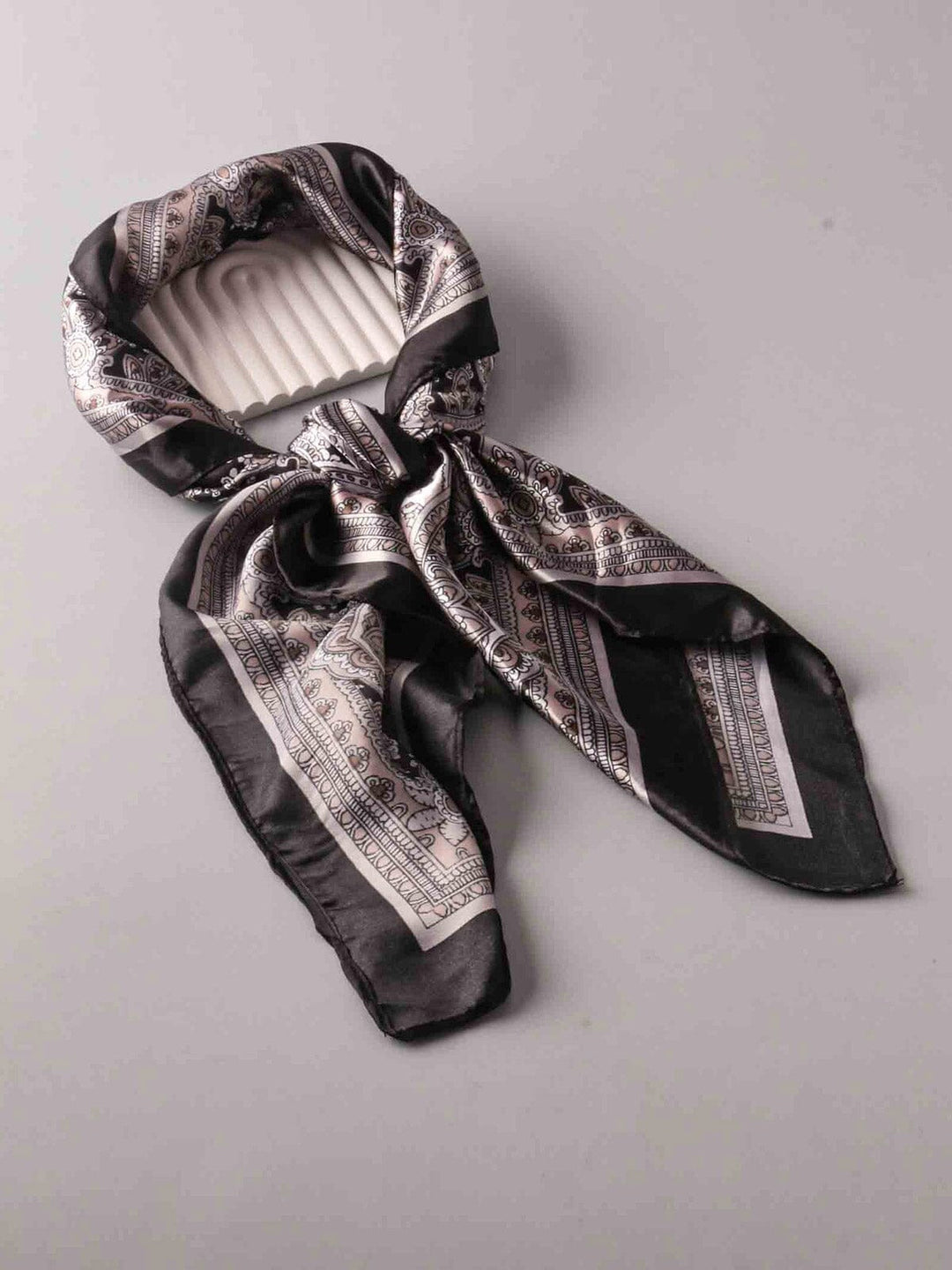 FASHION COLORBLOCK PRINT MULTI PURPOSE SCARFS