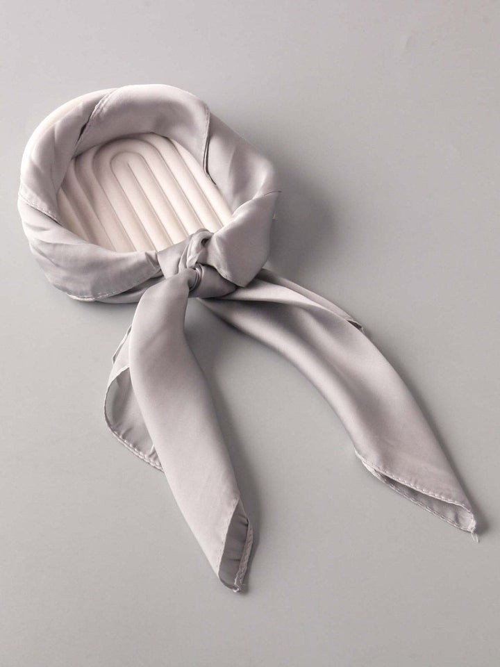 FASHION GREY & CHARCOAL MULTI PURPOSE SOLID SCARFS
