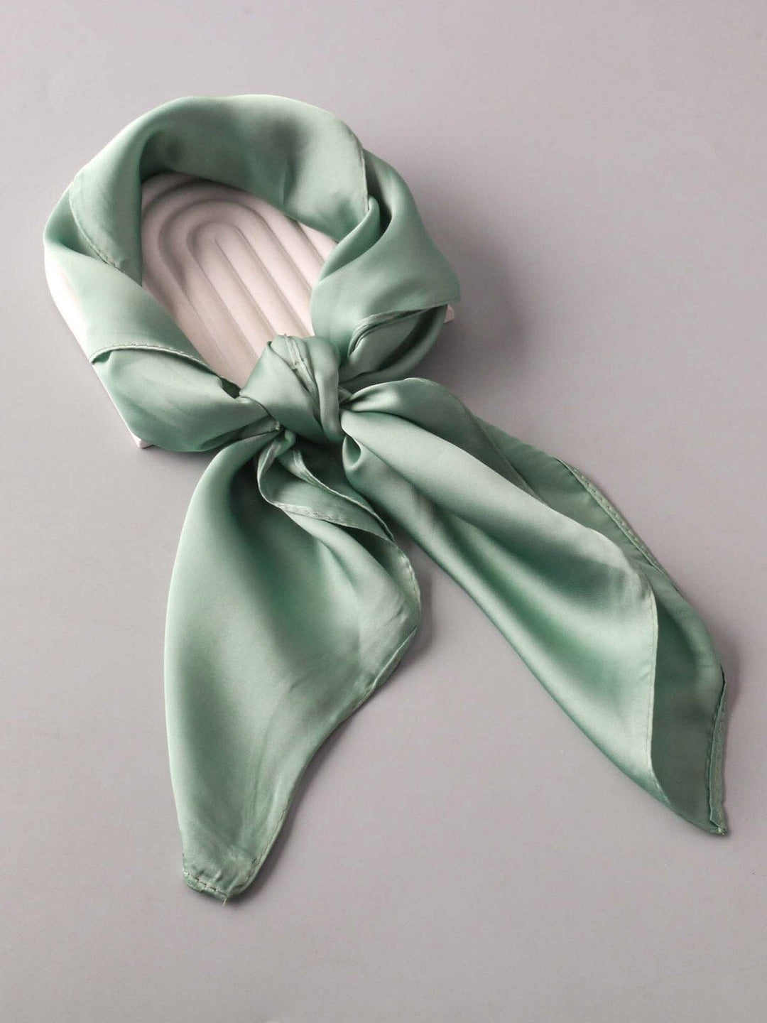 FASHION GREEN & SAGE MULTI PURPOSE SOLID SCARFS