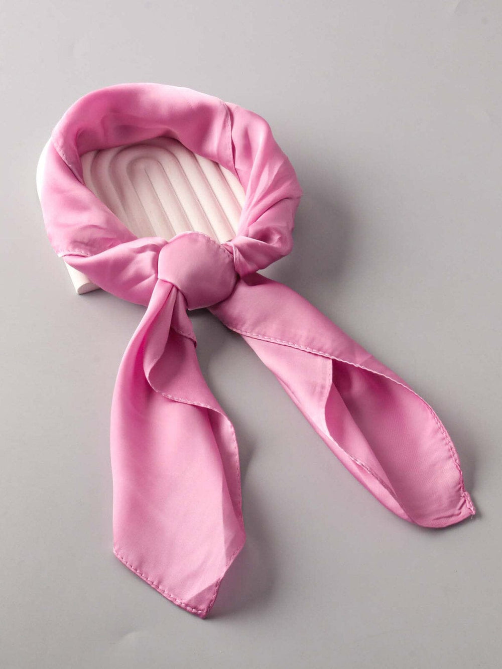 FASHION PINK & LILAC MULTI PURPOSE SOLID SCARFS