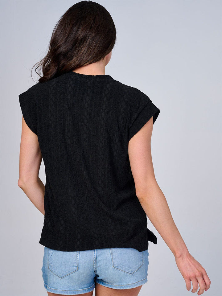 WOMEN'S SLEEVELESS DETAILED TOP