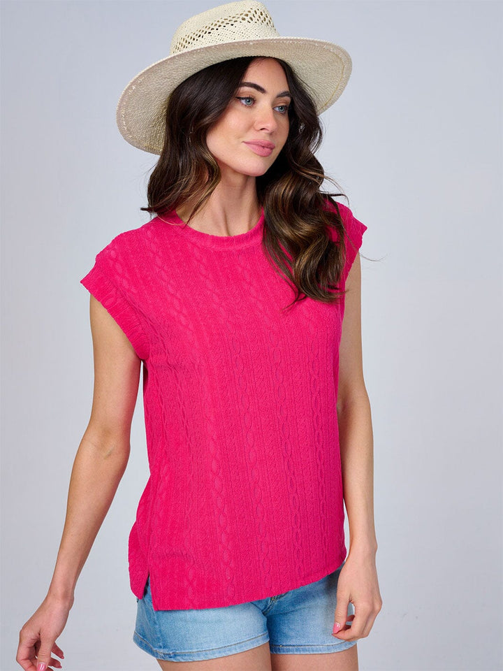 WOMEN'S SLEEVELESS DETAILED TOP