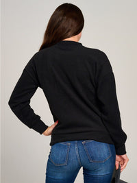 WOMEN'S LONG SLEEVE SOLID BLOUSE