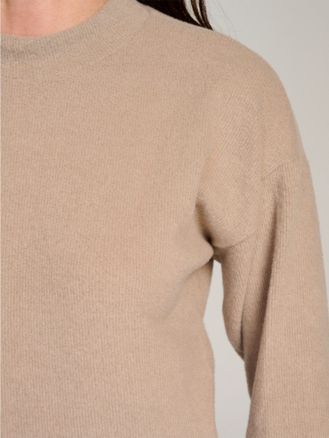 WOMEN'S LONG SLEEVE SOLID BLOUSE