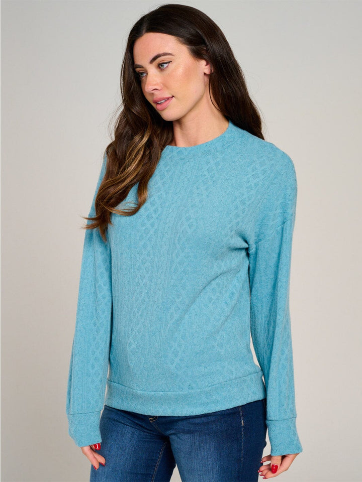 WOMEN'S LONG SLEEVE DETAILED BLOUSE