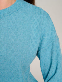 WOMEN'S LONG SLEEVE DETAILED BLOUSE