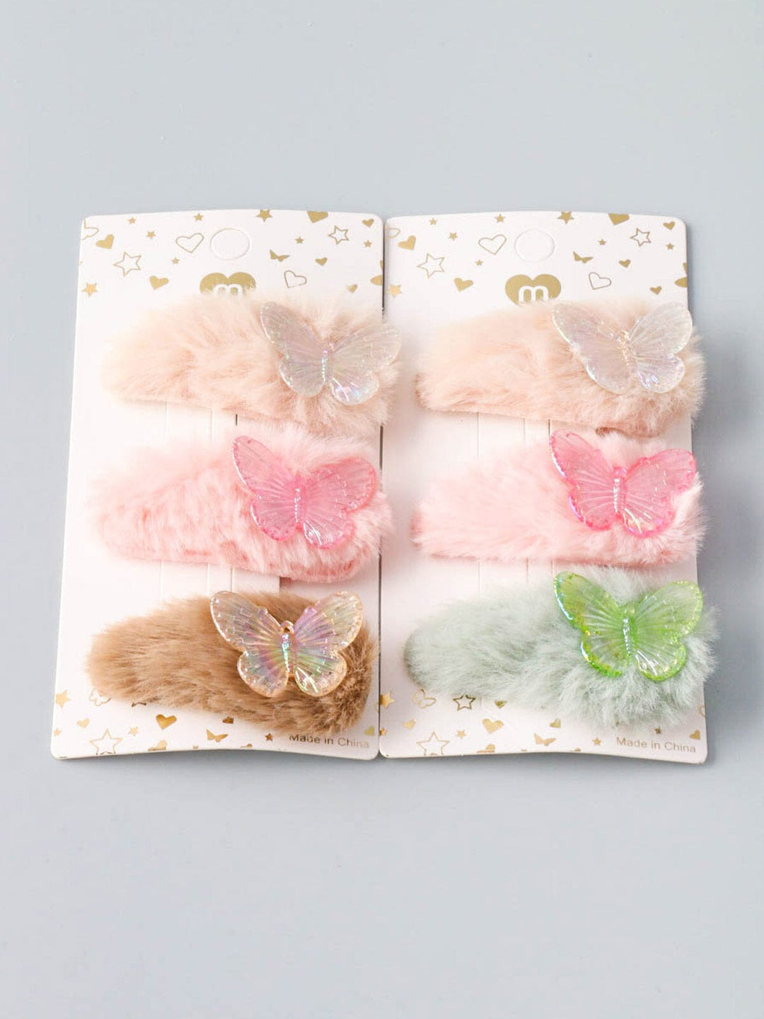 WOMEN'S ASSORTED COLORS BUTTERFLY HAIR CLIP