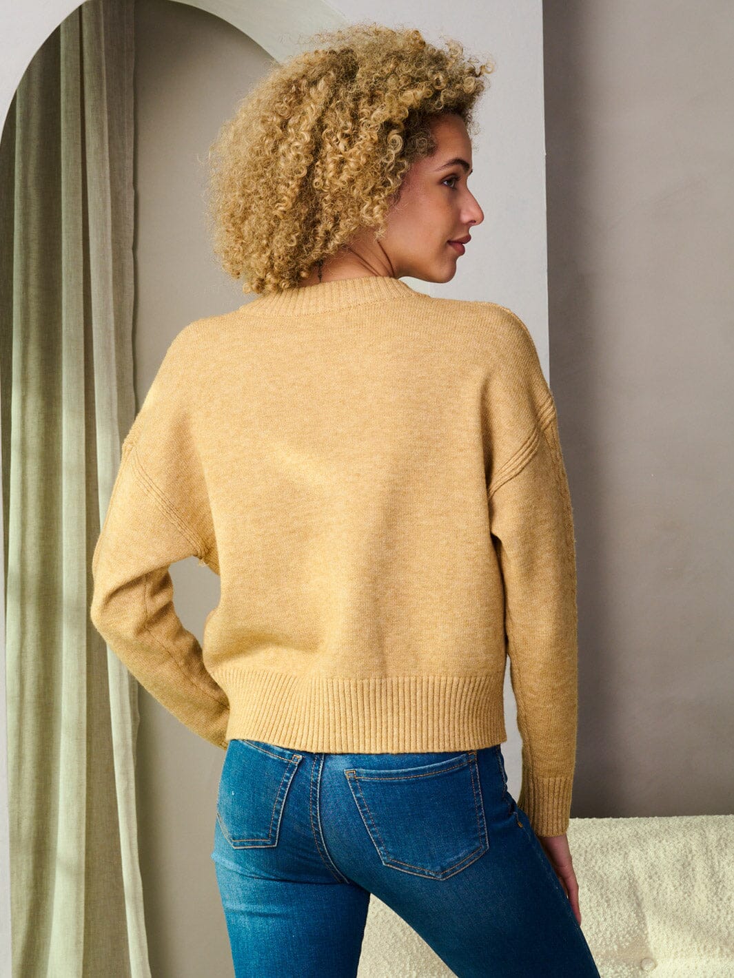 WOMEN'S LONG SLEEVE BUTTON UP CARDIGAN