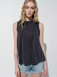 WOMEN'S SLEEVELESS TUNIC TANK TOP