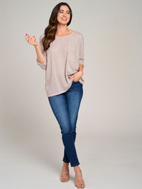 WOMEN'S SHORT SLEEVE FRONT POCKET BLOUSE