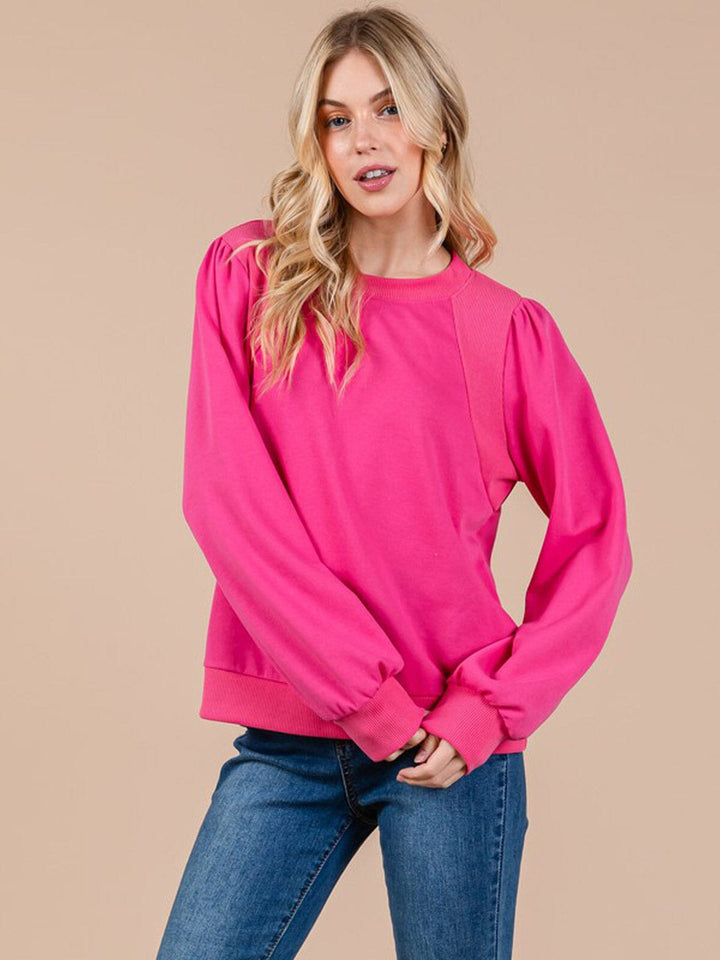 WOMEN'S LONG SLEEVE PULLOVER SWEATER