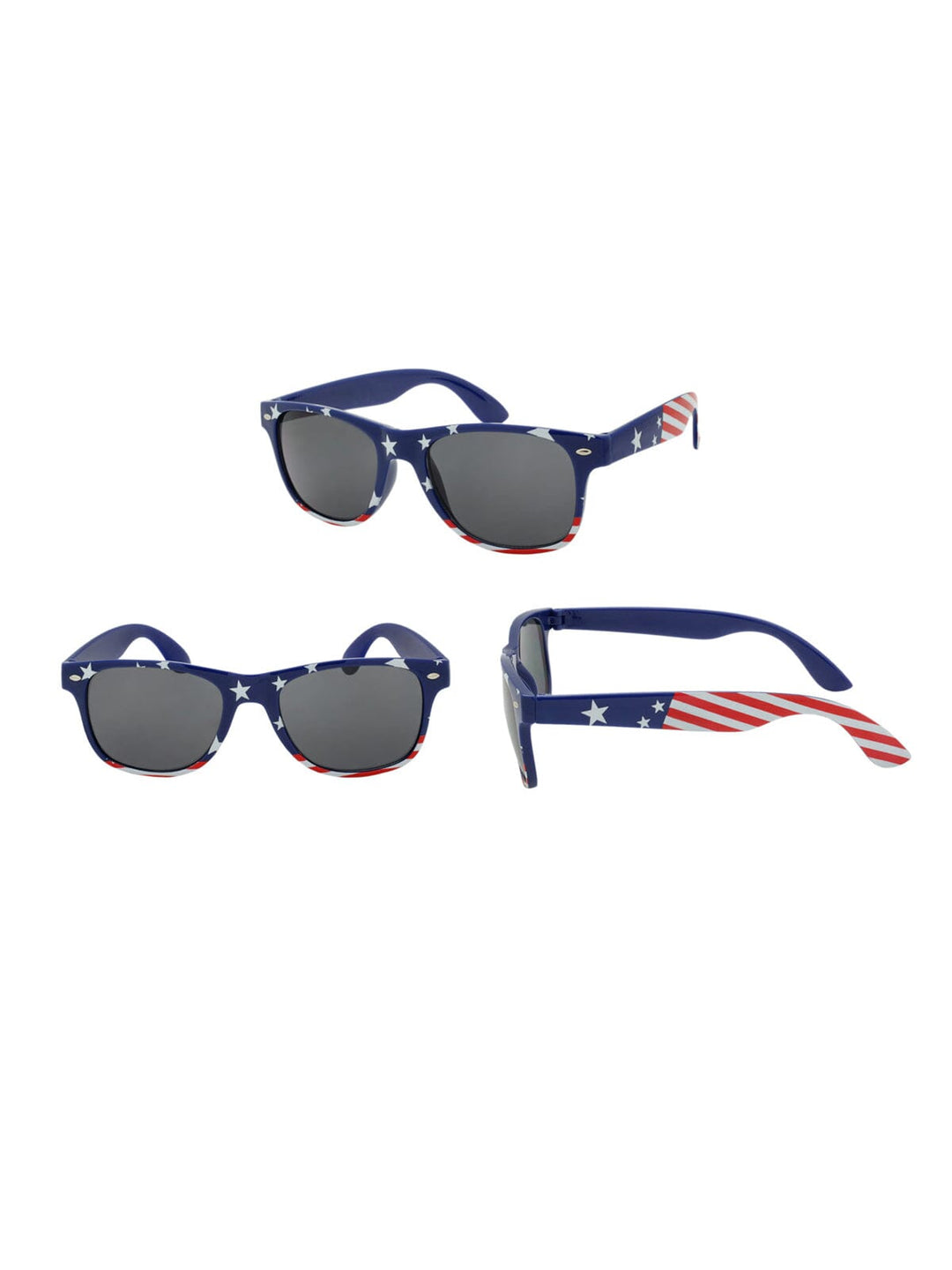 WOMEN'S CLASSIC EYEWEAR AMERICAN FLAG COLORS SUNGLASSES