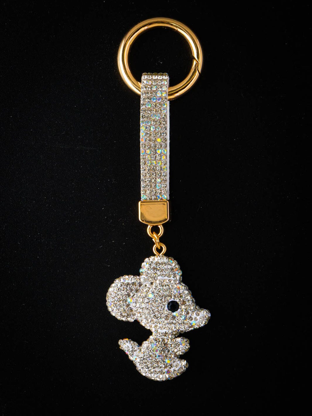 FASHION RHINESTONES PENDANT KEYCHAIN
