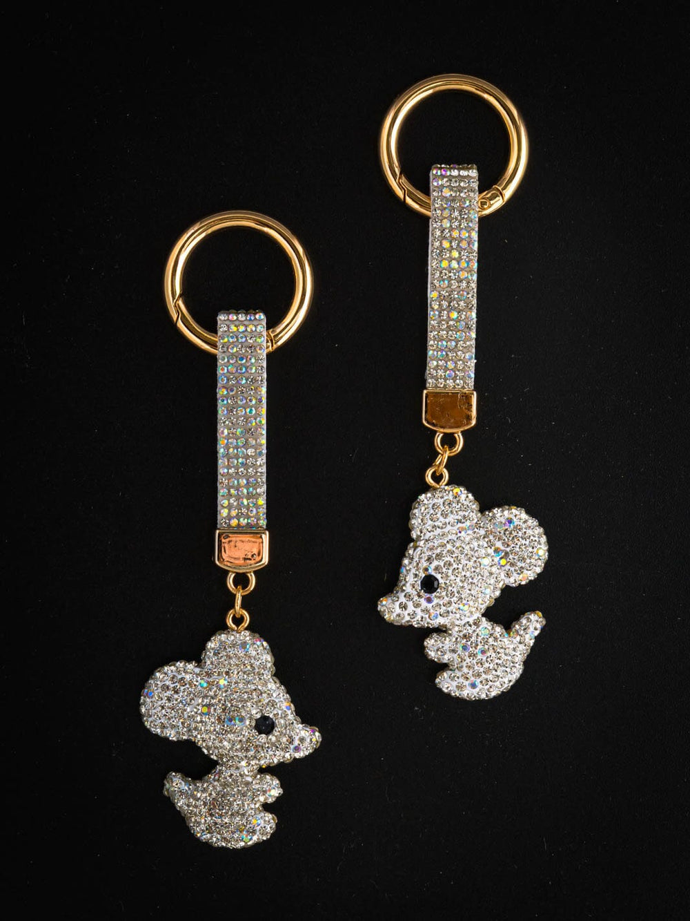 FASHION RHINESTONES PENDANT KEYCHAIN
