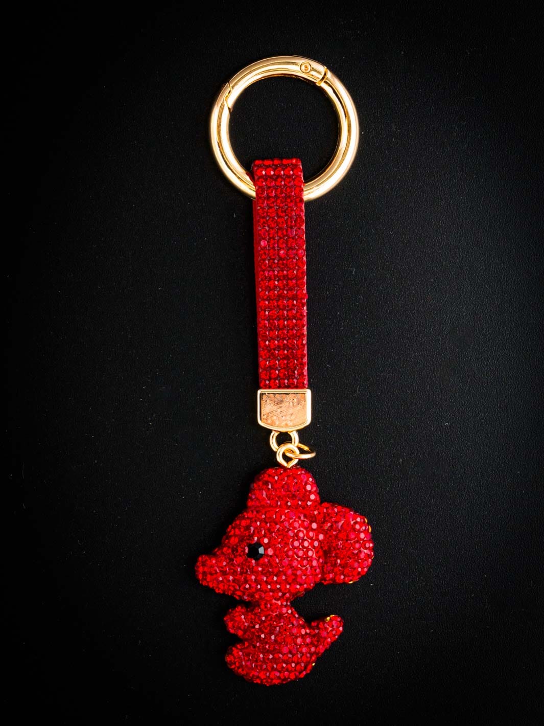 FASHION RHINESTONES PENDANT KEYCHAIN