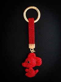 FASHION RHINESTONES PENDANT KEYCHAIN