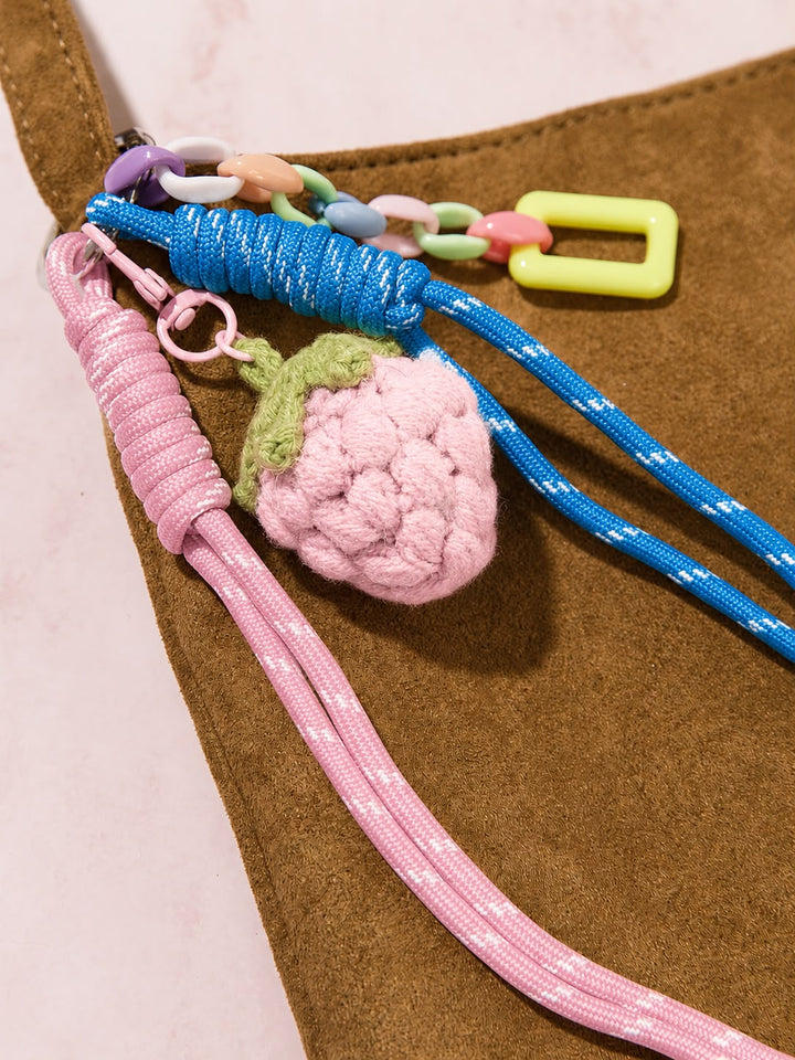 FASHION STAWBERRY MULTI PENDANT KEYCHAIN