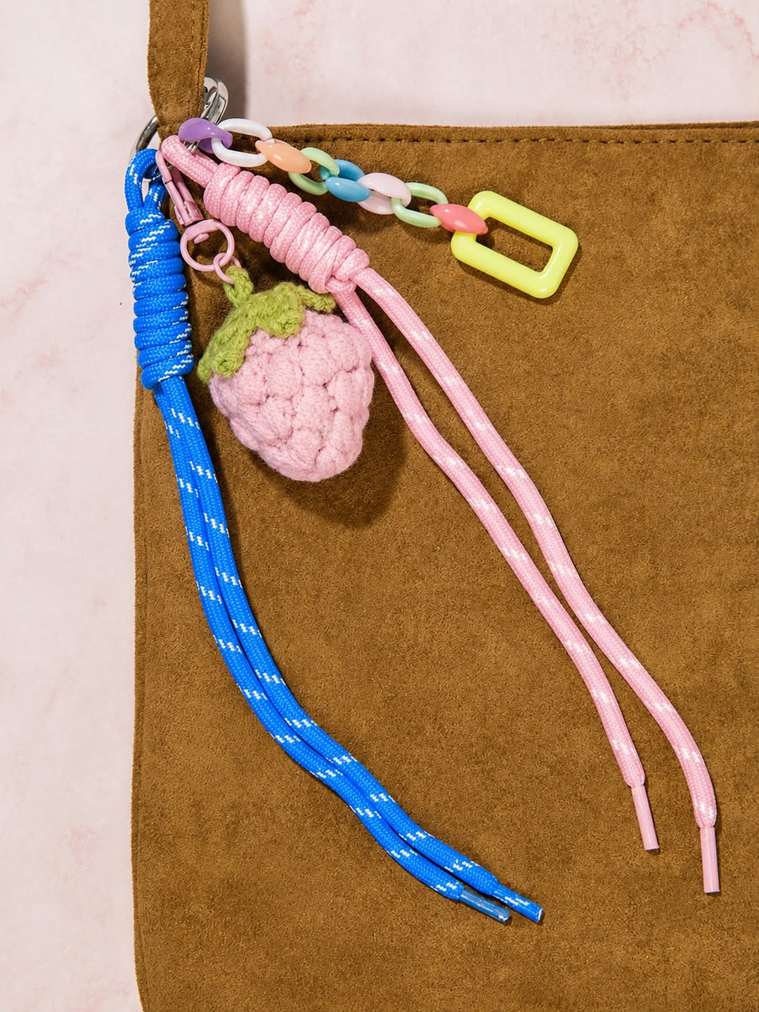 FASHION STAWBERRY MULTI PENDANT KEYCHAIN
