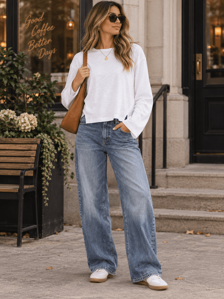 WOMEN'S LONG SLEEVE BASIC TOP