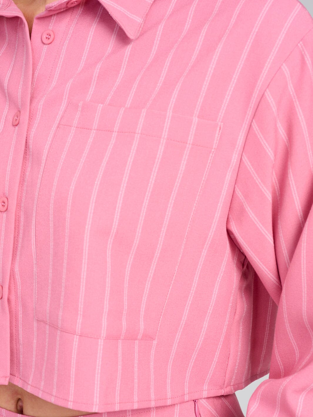 WOMEN'S LONG SLEEVE TOP & ZIP UP MINI SKIRT STRIPES 2PC. SET