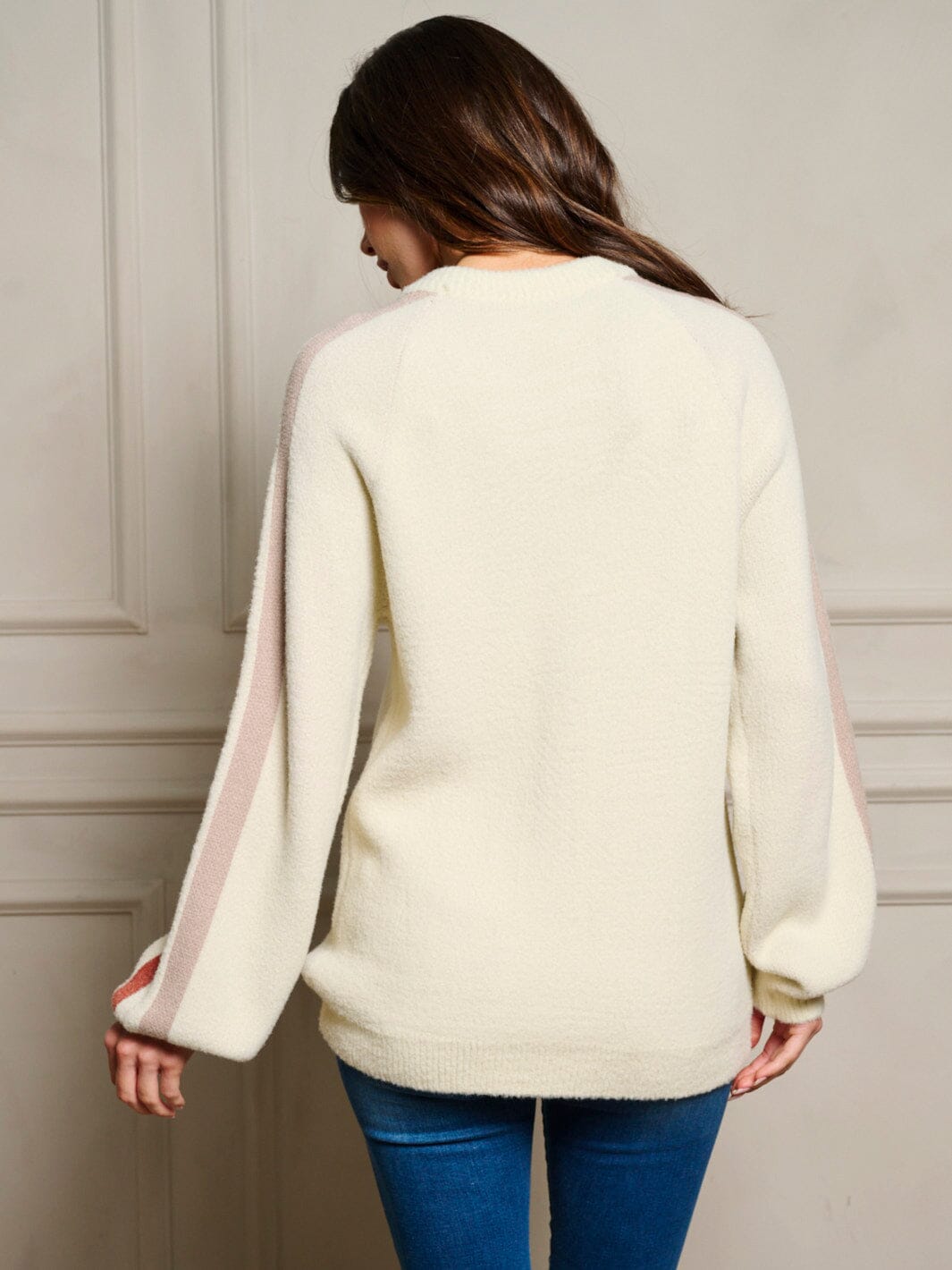 WOMEN'S LONG SLEEVE POCKETS ZIP UP SWEATER CARDIGAN