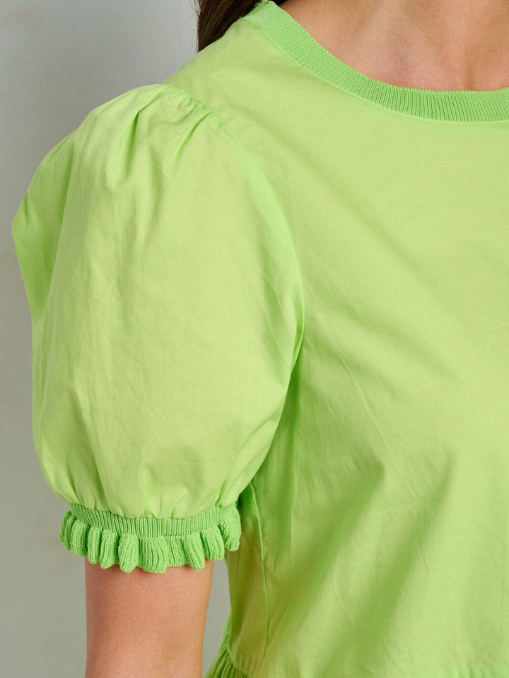 WOMEN'S SLEEVELESS RUFFLE TIERED COLORBLOCK MINI DRESS (Copy)