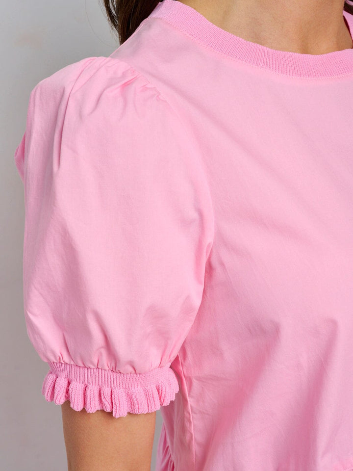 WOMEN'S SLEEVELESS RUFFLE TIERED COLORBLOCK MINI DRESS (Copy)