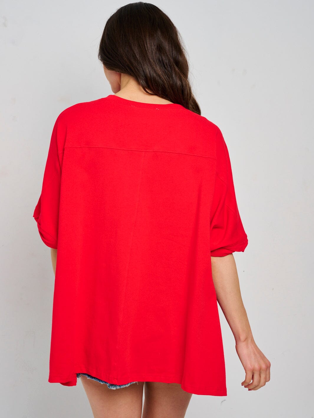 WOMEN'S SHORT SLEEVE GRAPHIC PATRIOTIC SHIRT