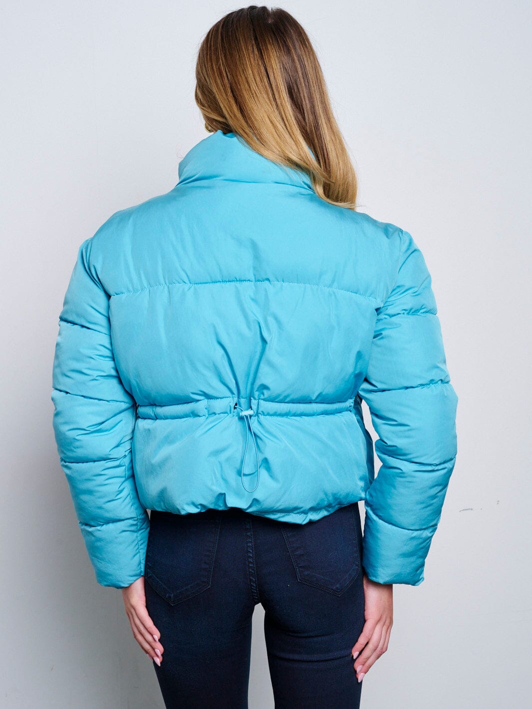 WOMEN'S LONG SLEEVES ZIP UP BOMBER JACKET
