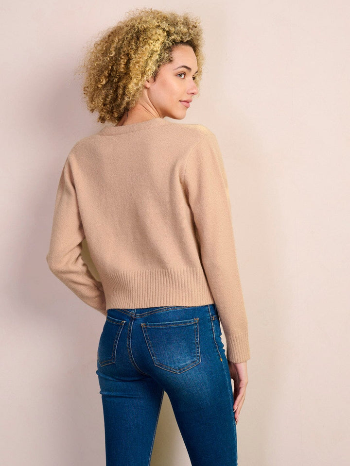 WOMEN'S LONG SLEEVE BUTTON UP SWEATER CARDIGAN