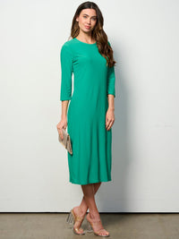 WOMEN'S SLEEVELESS FLOWER DETAILED HIGH LOW MIDI DRESS (Copy)