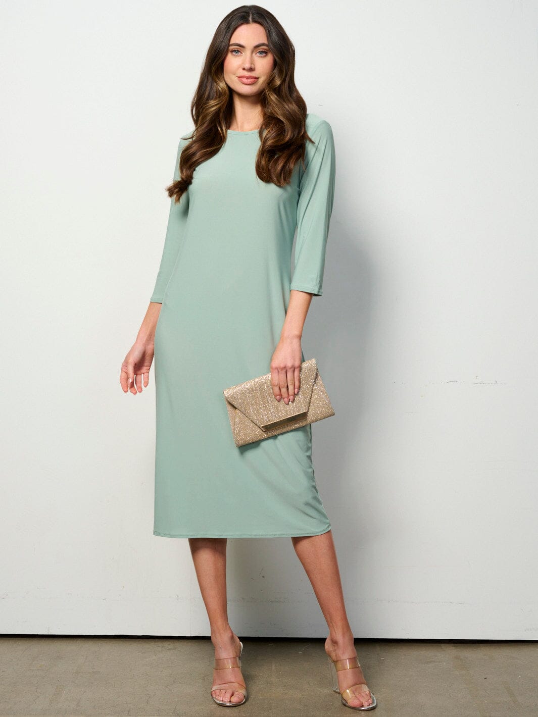 WOMEN'S SLEEVELESS FLOWER DETAILED HIGH LOW MIDI DRESS (Copy)