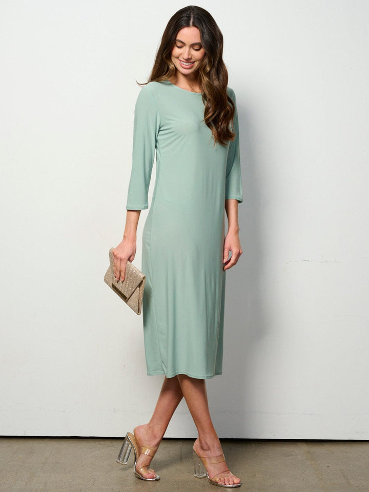 WOMEN'S SLEEVELESS FLOWER DETAILED HIGH LOW MIDI DRESS (Copy)