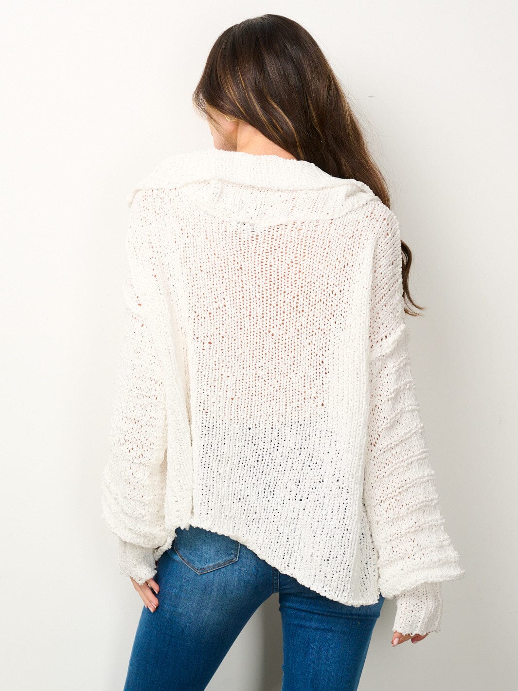 WOMEN'S LONG SLEEVE TURTLE NECK KNITTED SWEATER