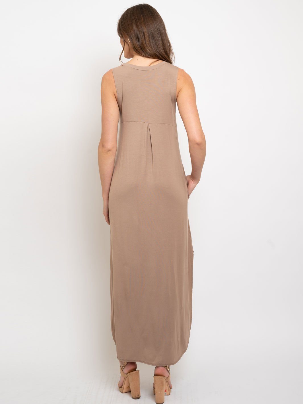 WOMEN'S MAXI SLEEVELESS DRESS