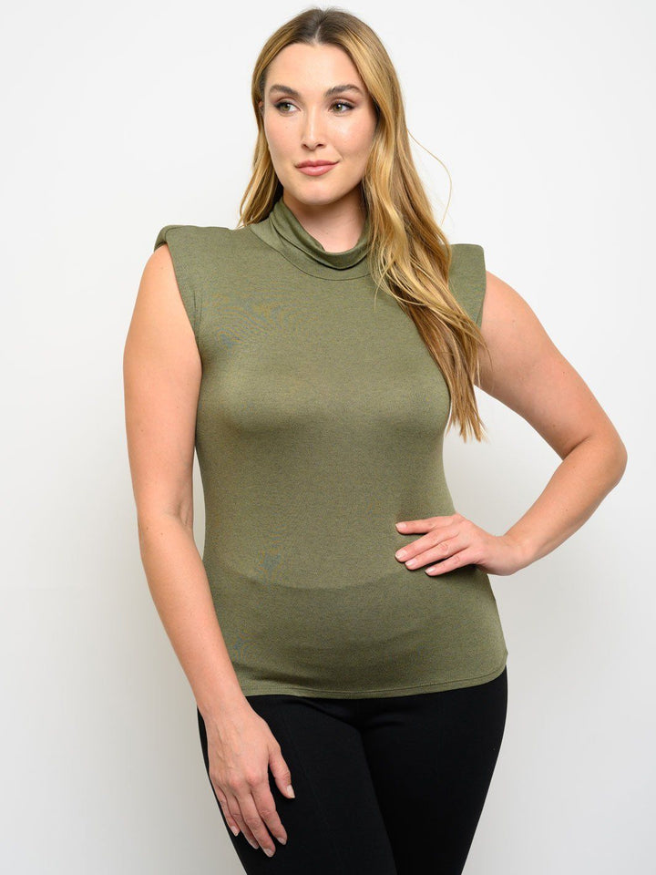PLUS SIZE SHORT SLEEVE TOP