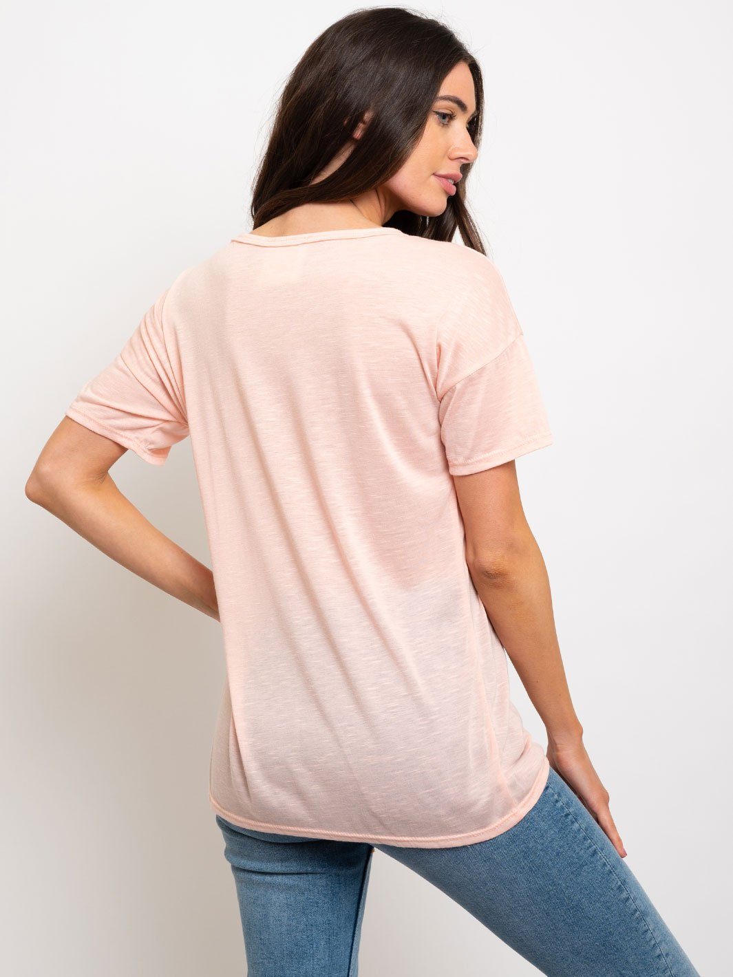 WOMEN'S GRAPHIC "VACATION MODE" TOP