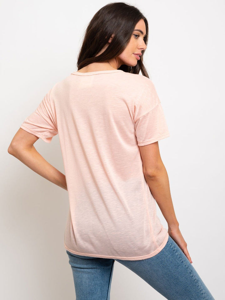 WOMEN'S GRAPHIC "VACATION MODE" TOP