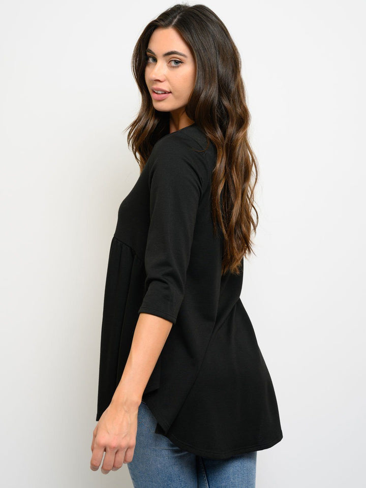 WOMEN'S TUNIC 3/4 SLEEVES TOP