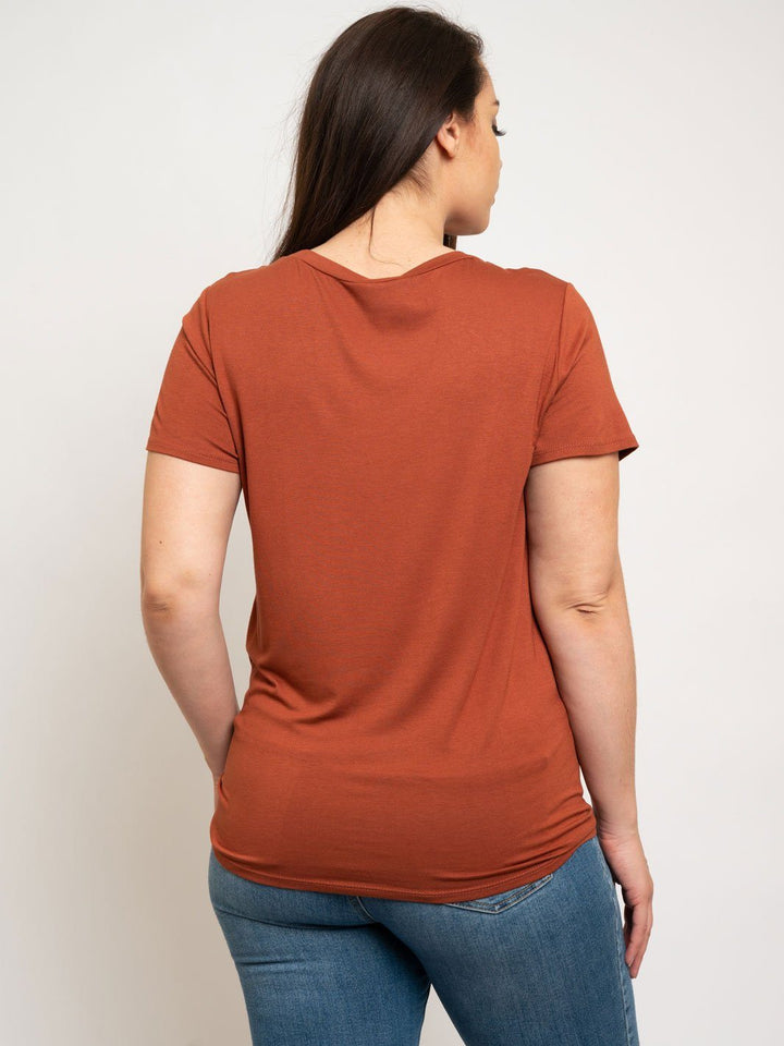 PLUS SIZE GRAPHIC TOP