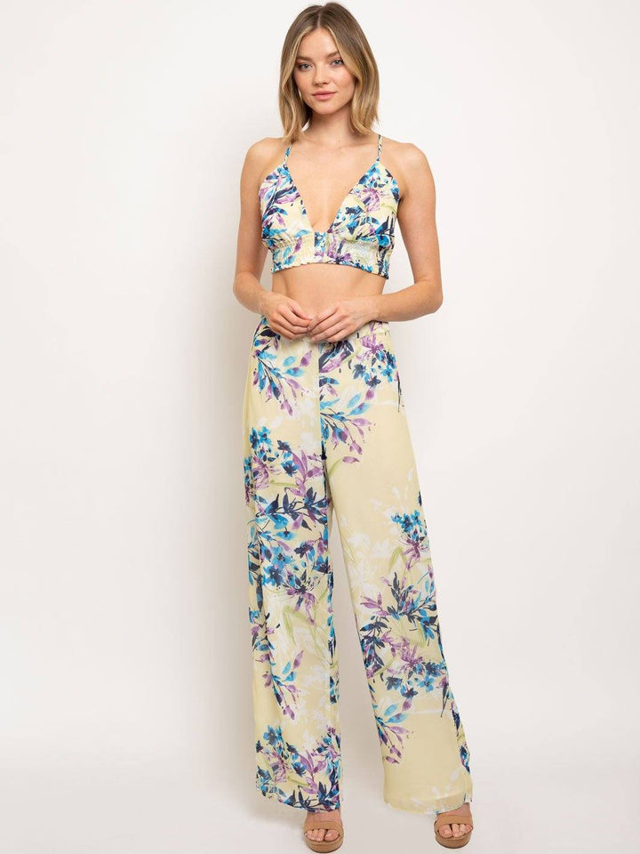 WOMEN'S FLORAL 2PC SET