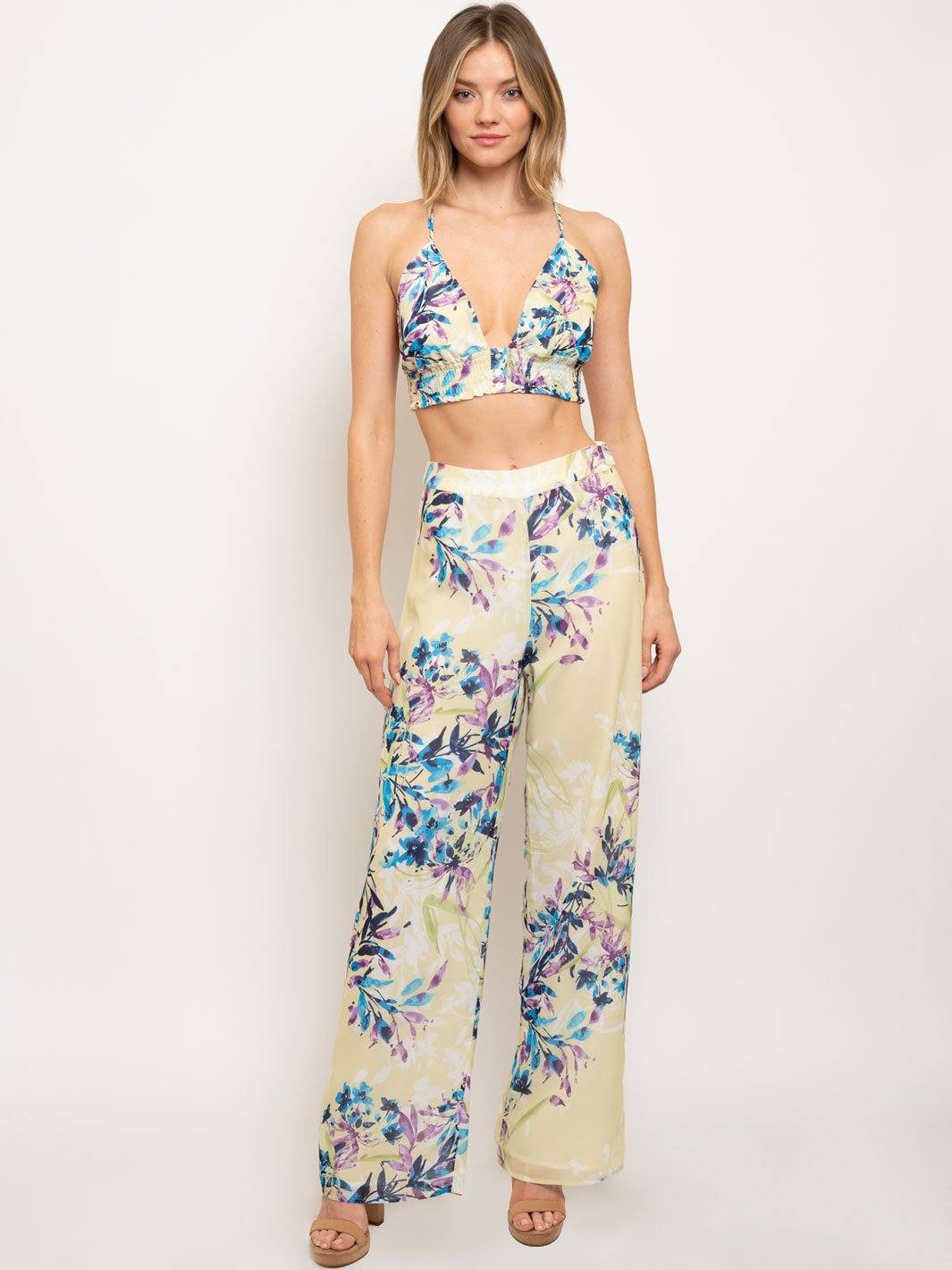WOMEN'S FLORAL 2PC SET