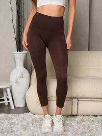 WOMEN'S SOLID BASIC LEGGINGS