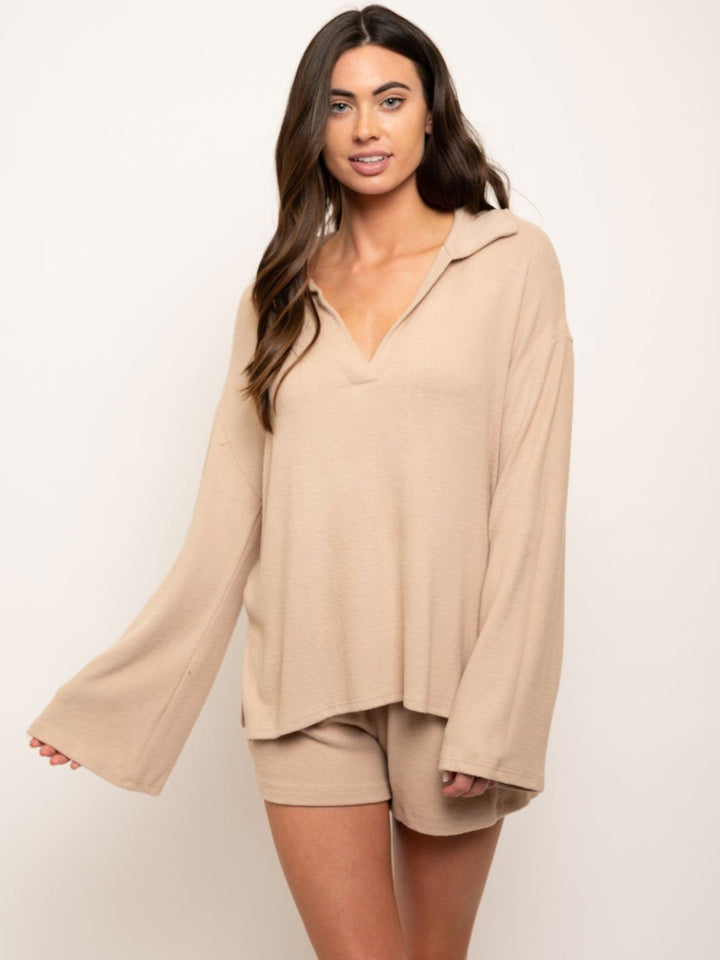 WOMEN'S BELL SLEEVES 2PC. SET