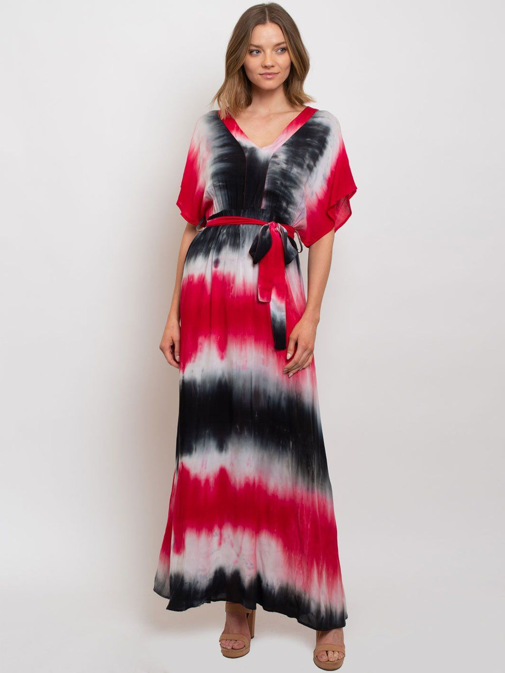 WOMEN'S TIE DYE MAXI DRESS