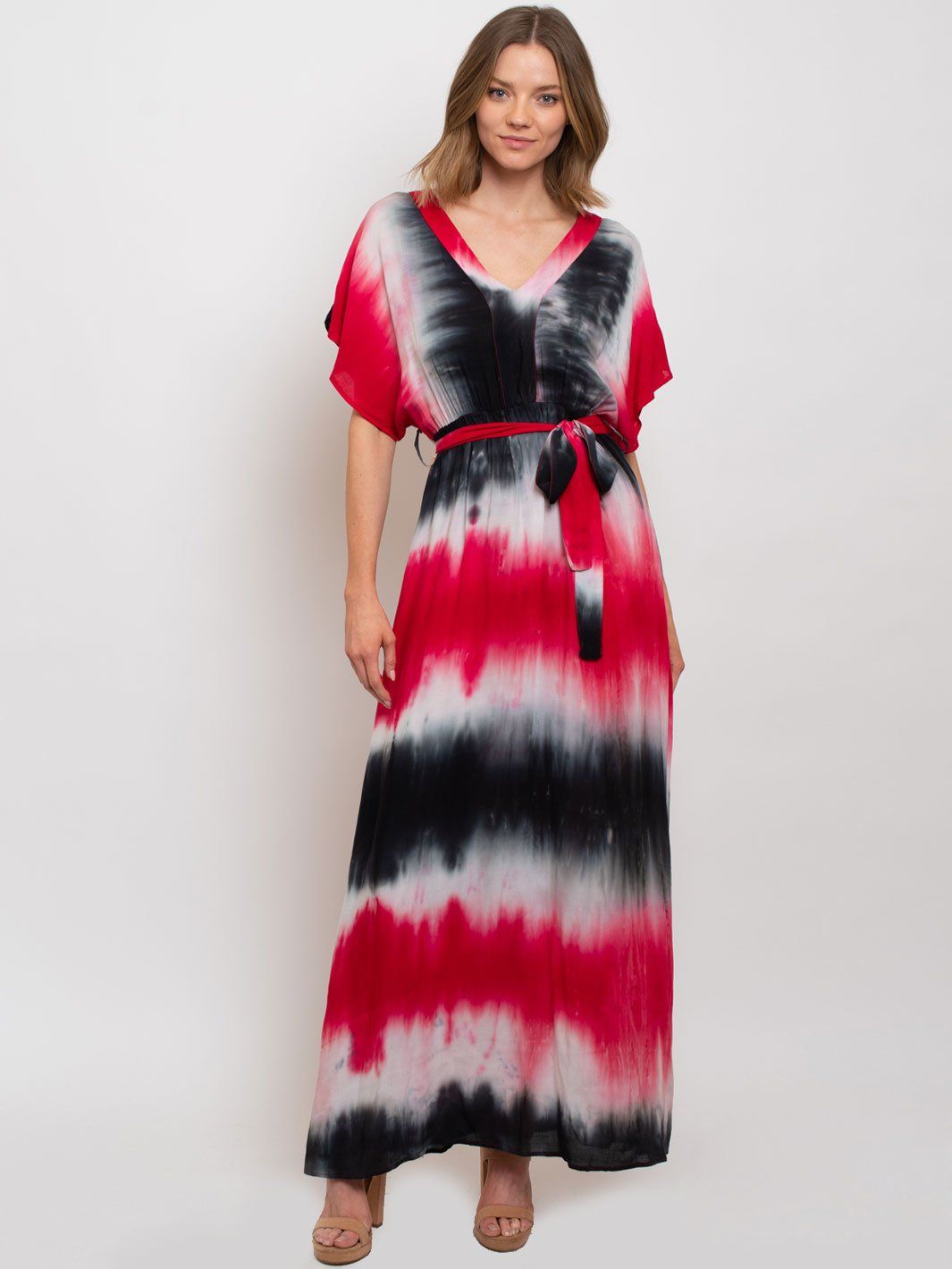 WOMEN'S TIE DYE MAXI DRESS