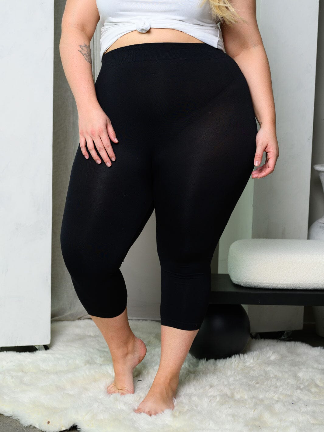 PLUS SIZE SEAMLESS LEGGINGS