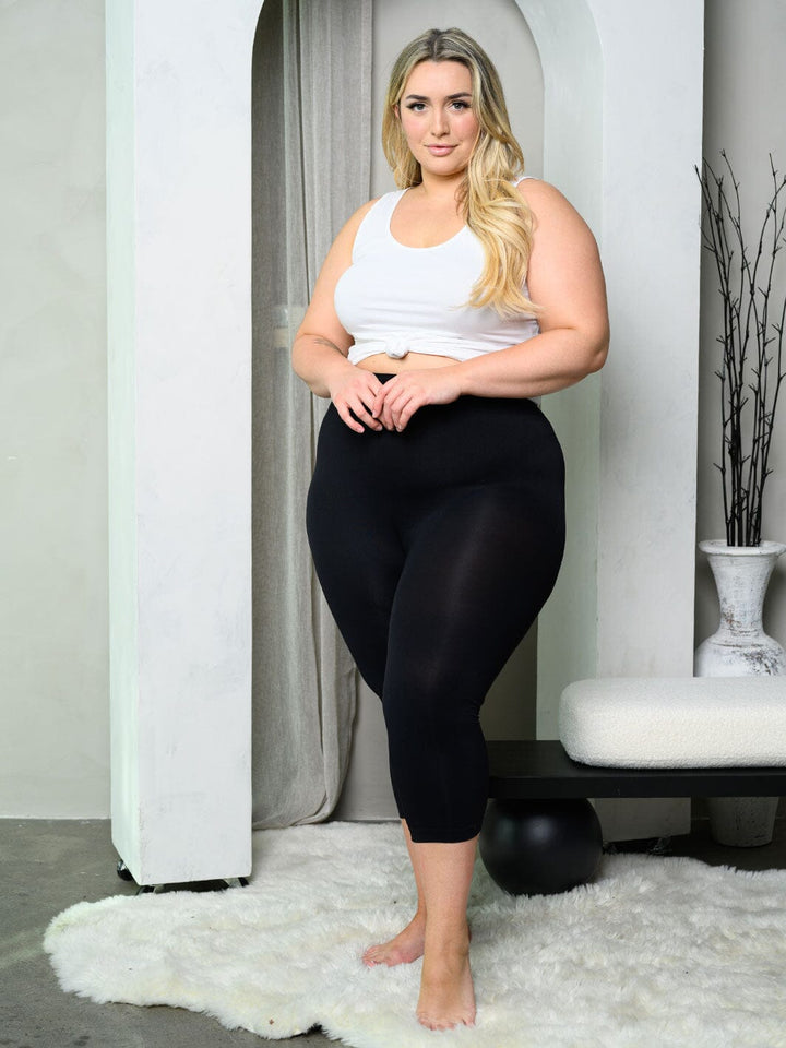 PLUS SIZE SEAMLESS LEGGINGS
