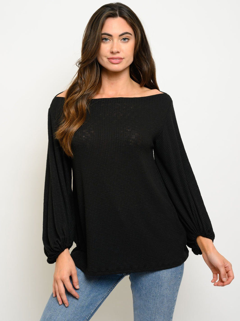WOMEN'S LONG SLEEVE TUNIC TOP