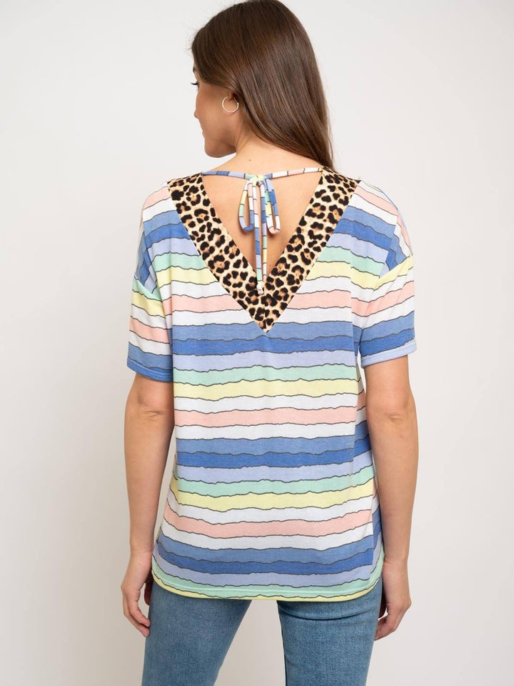 WOMEN'S BACK TIE MULTI TOP